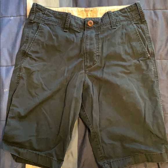 Navy Hollister Chaki Shorts - Picture 1 of 3